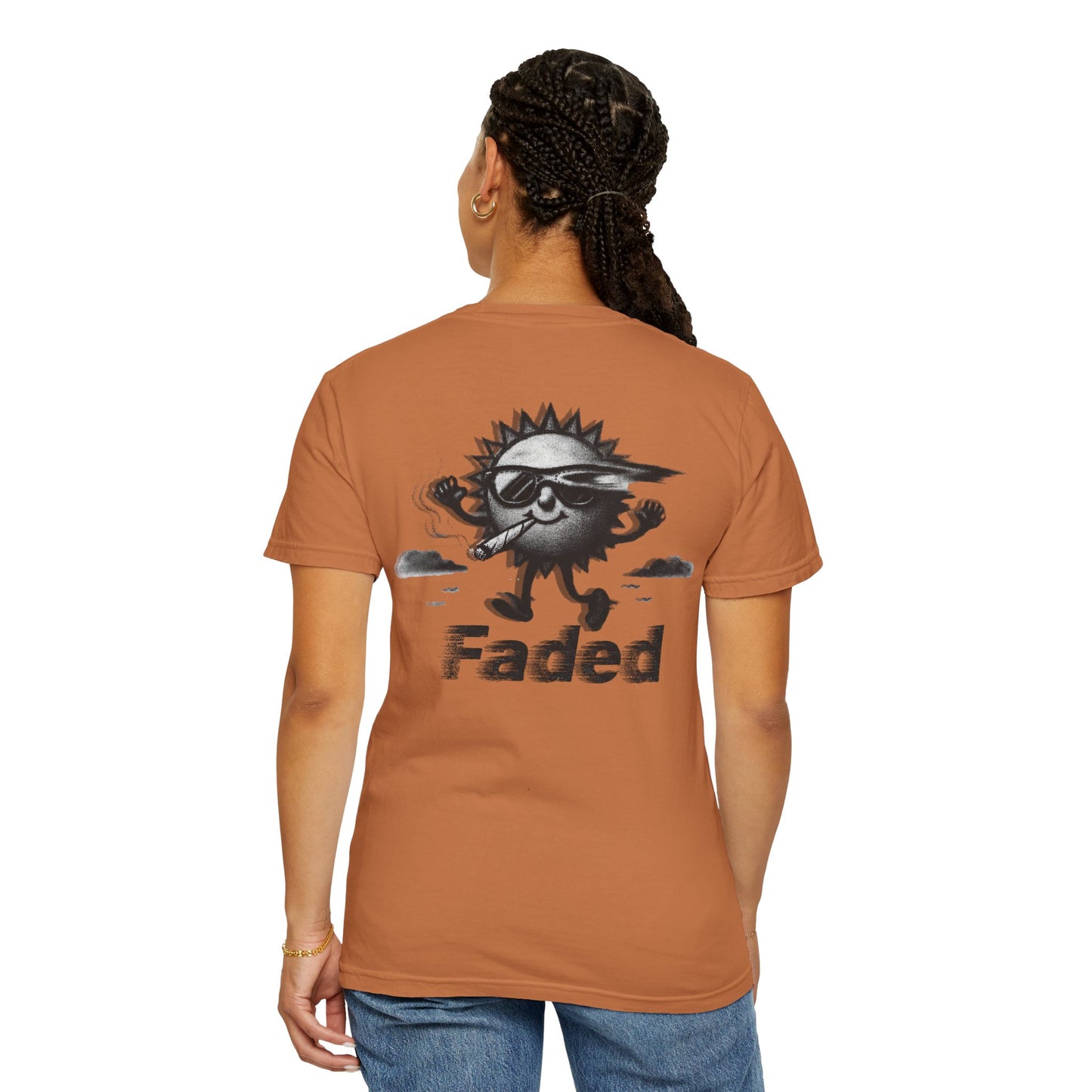 Faded Unisex Garment-Dyed T-Shirt