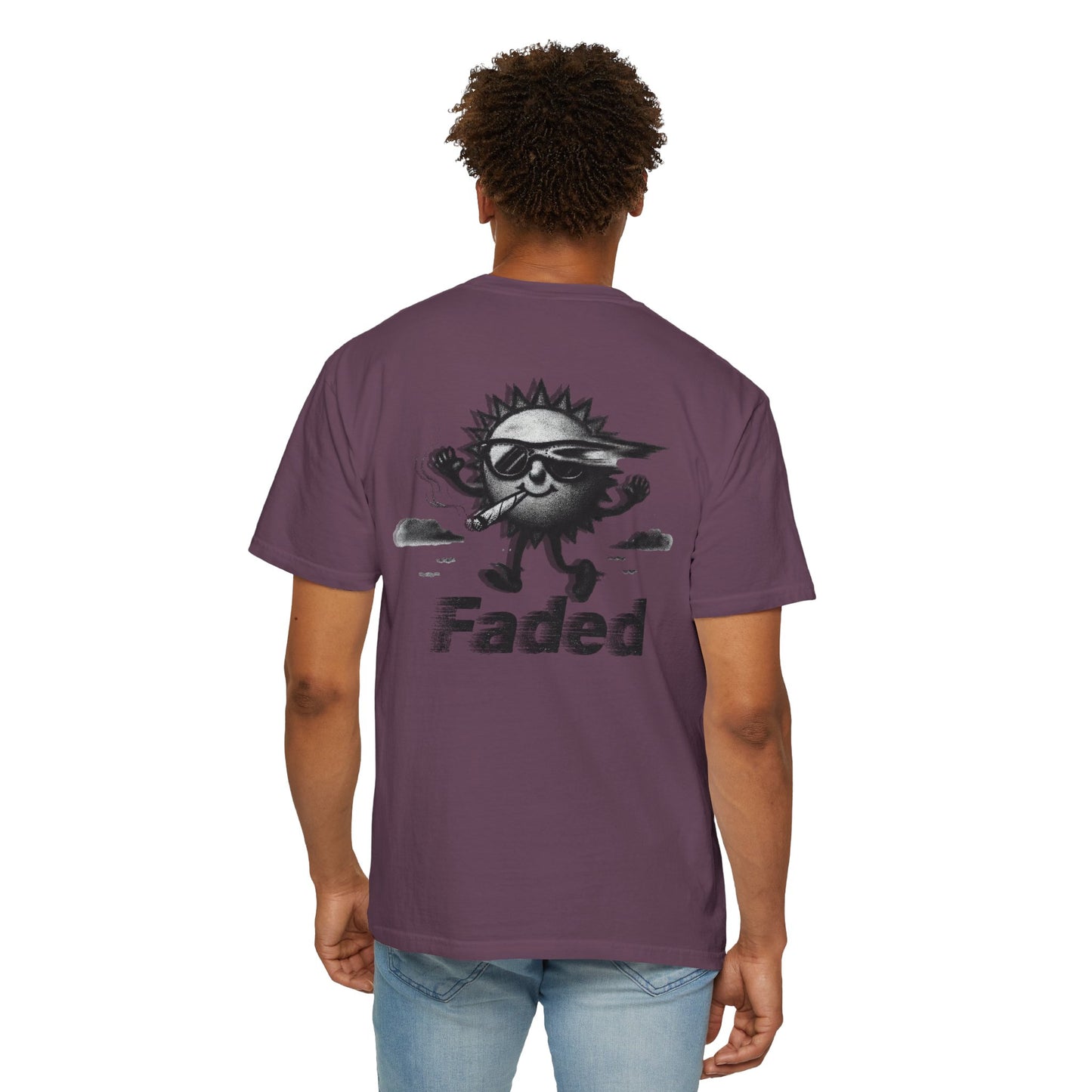 Faded Unisex Garment-Dyed T-Shirt