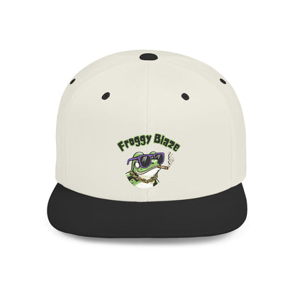 Froggy Blaze Embroidery Snapback