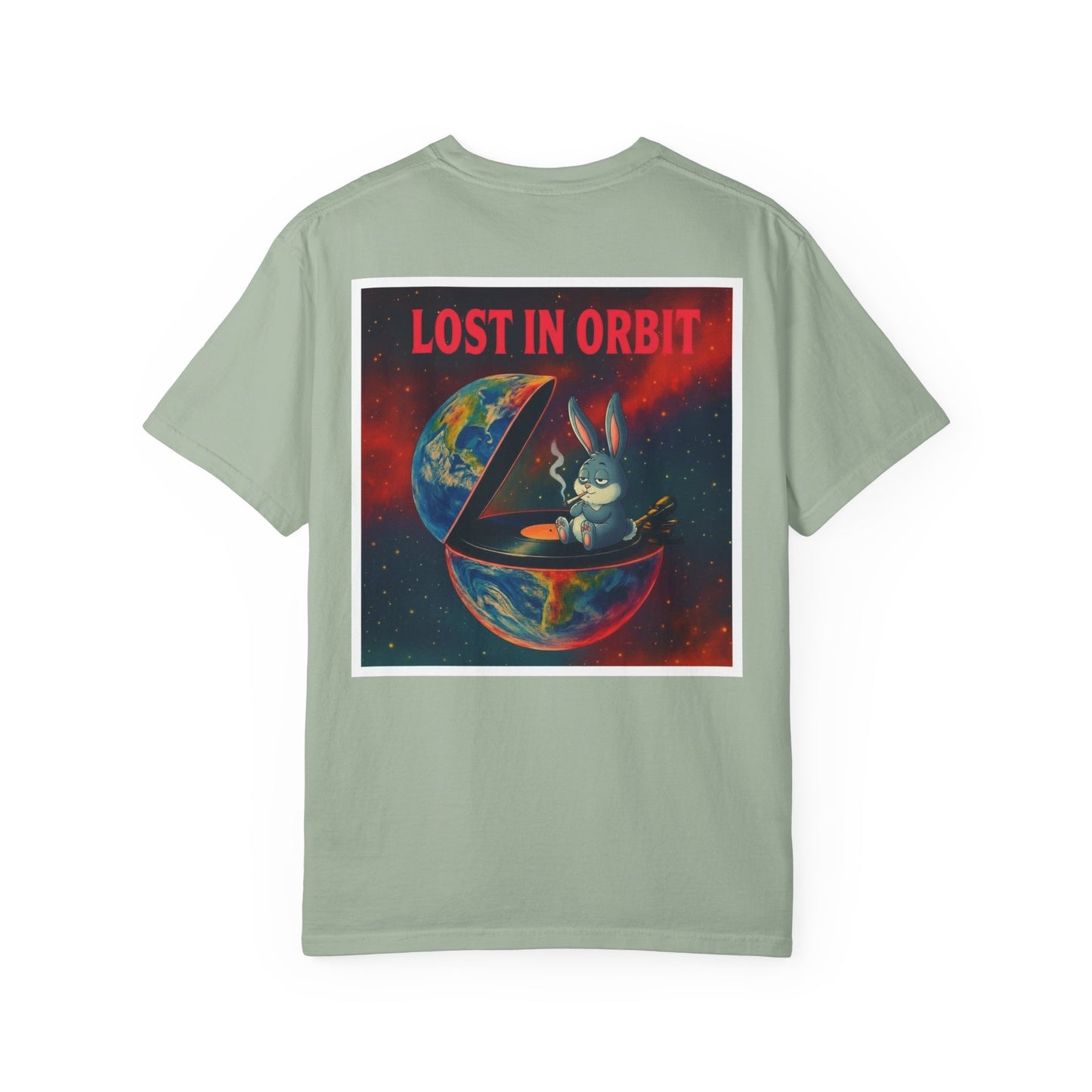 Lost in Orbit Unisex Garment-Dyed T-Shirt