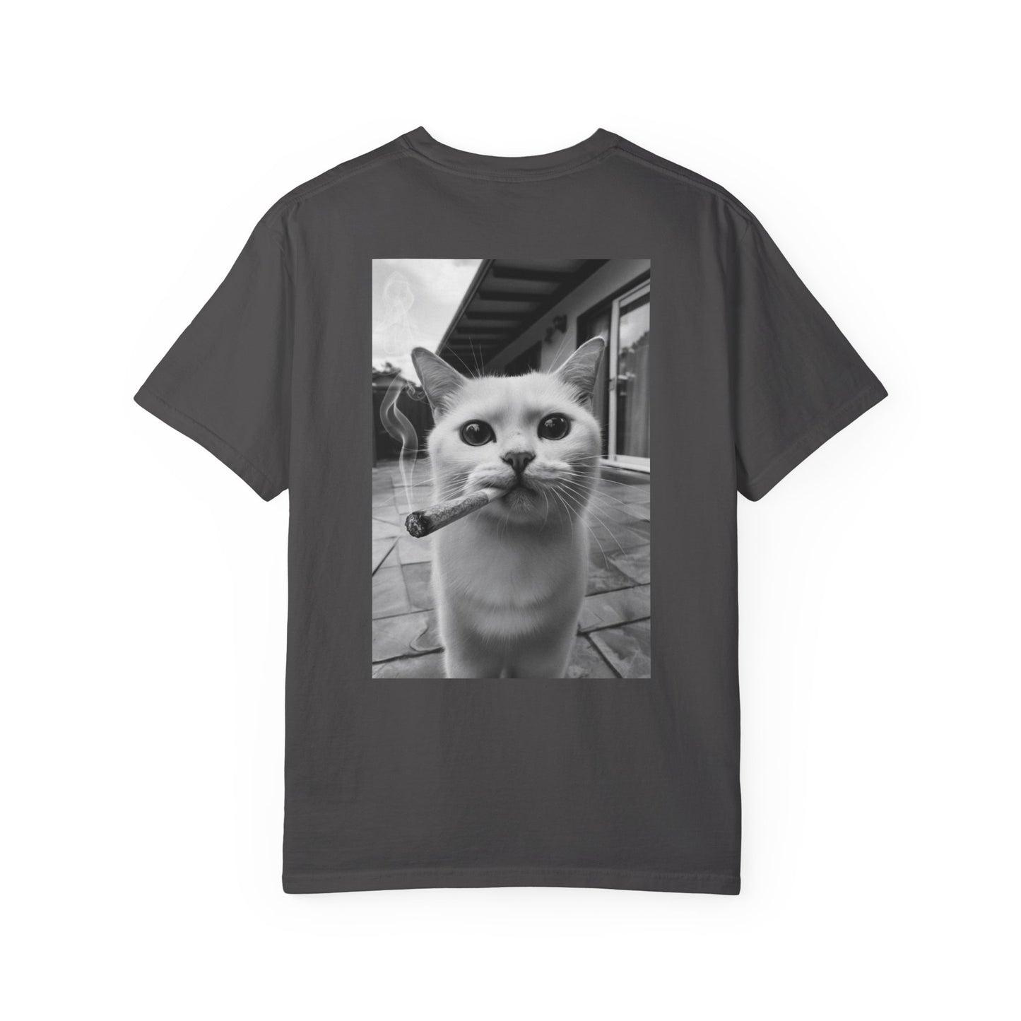 Blazin' Kitty Unisex Garment-Dyed T-Shirt
