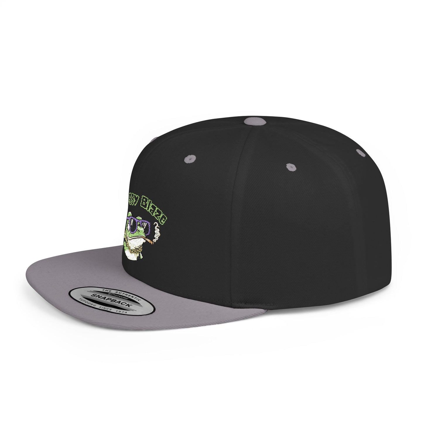 Froggy Blaze Embroidery Snapback