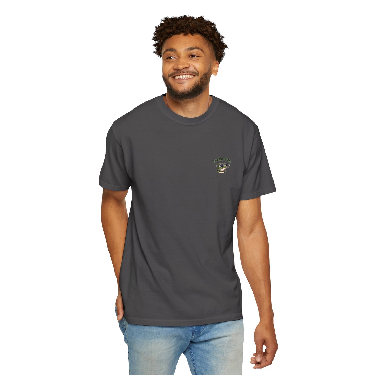 Blazin' Kitty Unisex Garment-Dyed T-Shirt