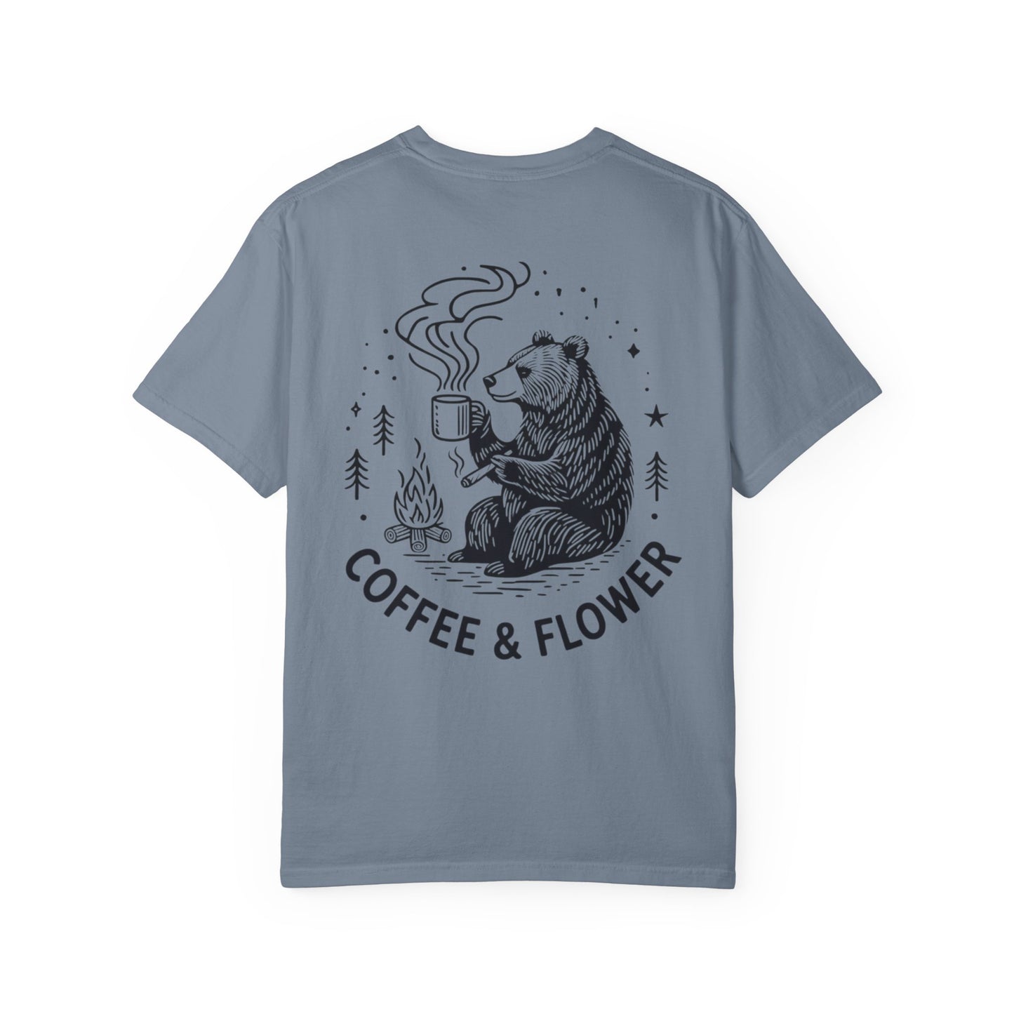 Bearly High Unisex Garment-Dyed T-Shirt