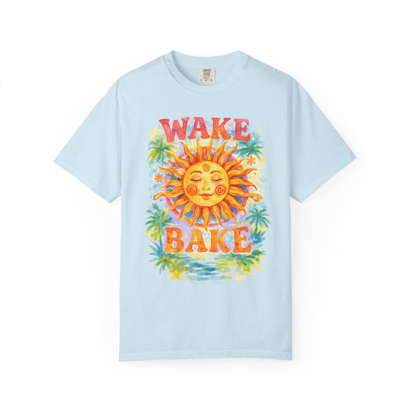 Wake & Bake Sun Unisex Garment-Dyed T-Shirt