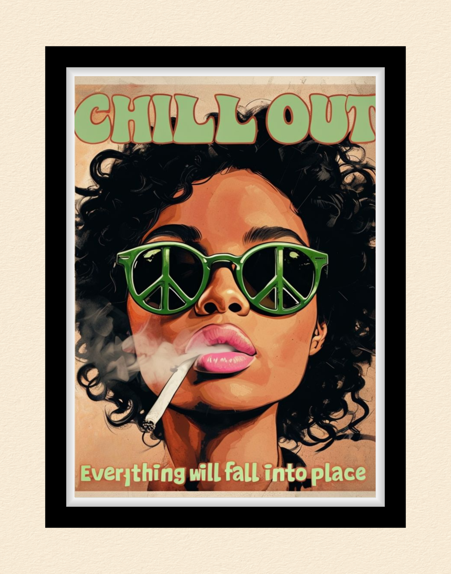 Chill Out Smoking Poster