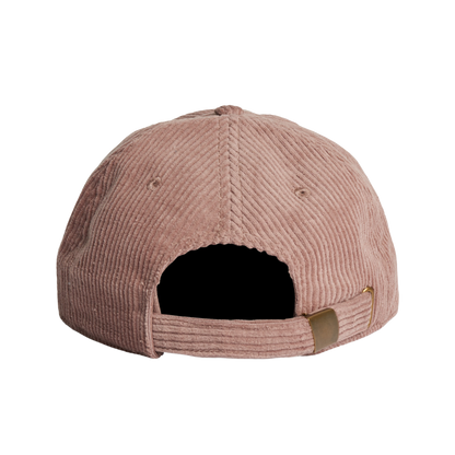 High Vibes Corduroy Embroidered Hat