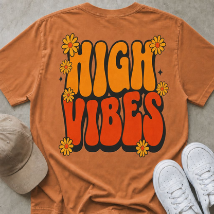 High Vibes Retro T-Shirt
