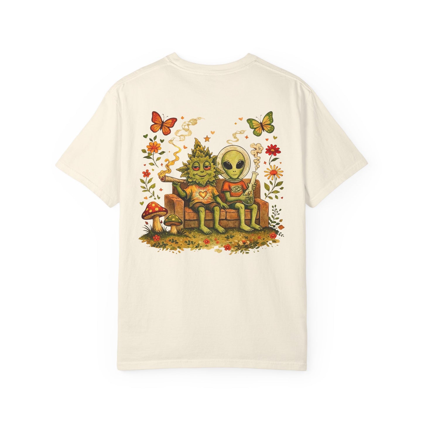 Alien Buddies Unisex Garment-Dyed T-Shirt
