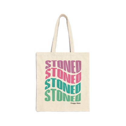 Tiger Bud Cotton Canvas Tote - Chill, Artful, & Functional