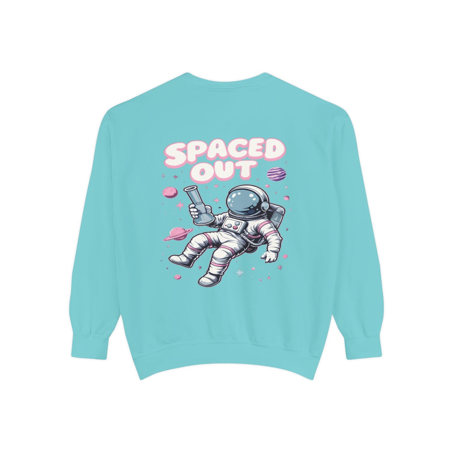 Spaced Out Garment-Dyed Crewneck