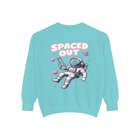 Spaced Out Garment-Dyed Crewneck