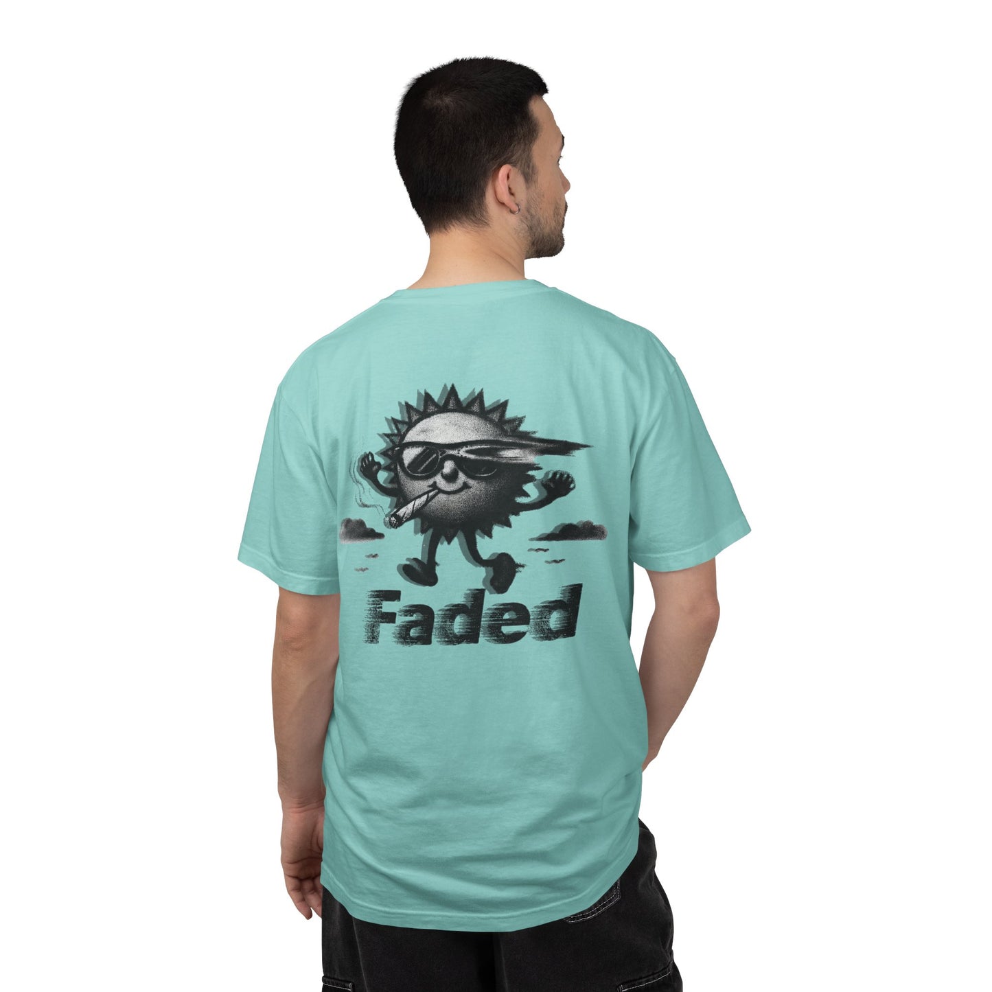 Faded Unisex Garment-Dyed T-Shirt