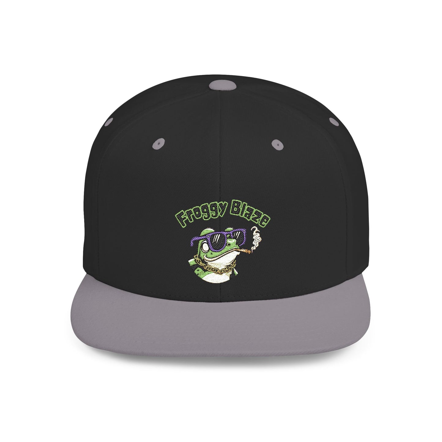 Froggy Blaze Embroidery Snapback