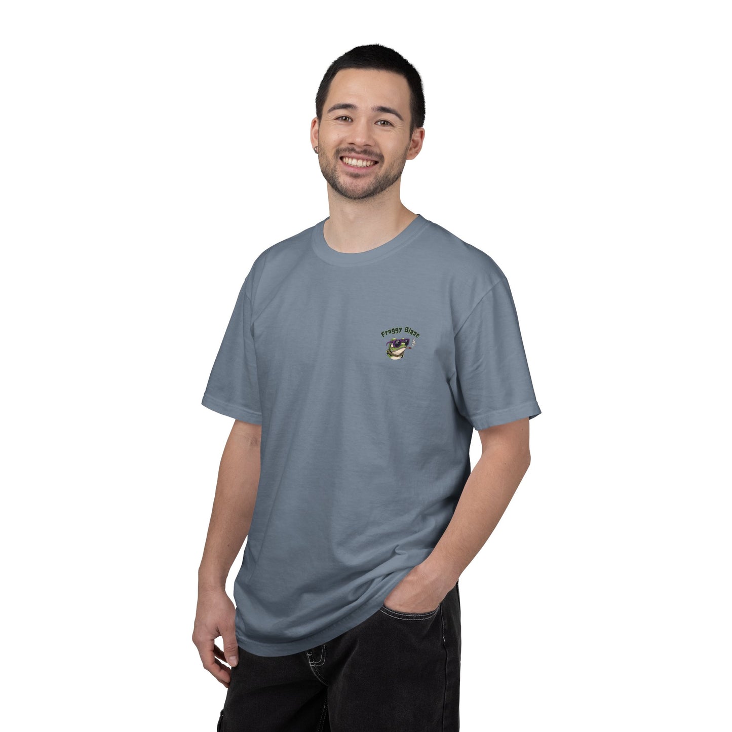 Inner Harmony Frog Unisex Garment-Dyed T-Shirt