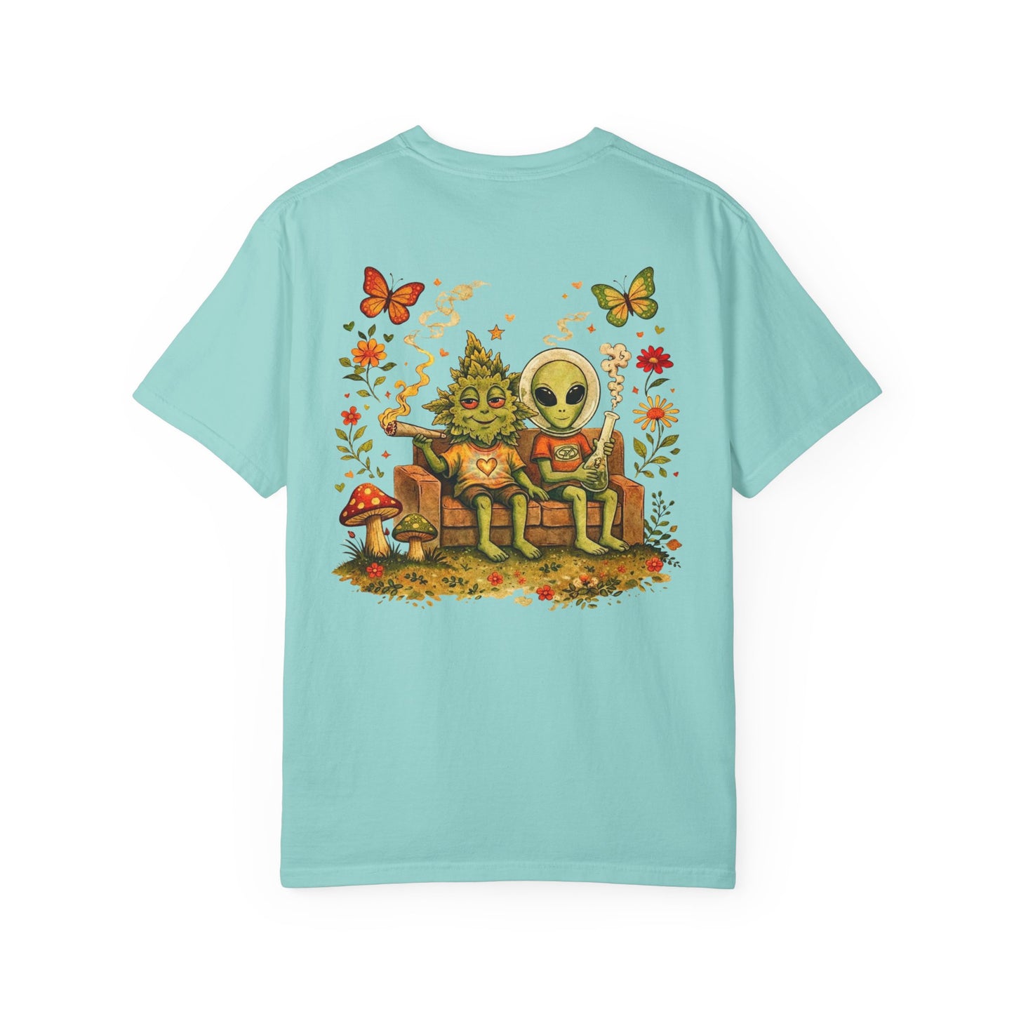 Alien Buddies Unisex Garment-Dyed T-Shirt