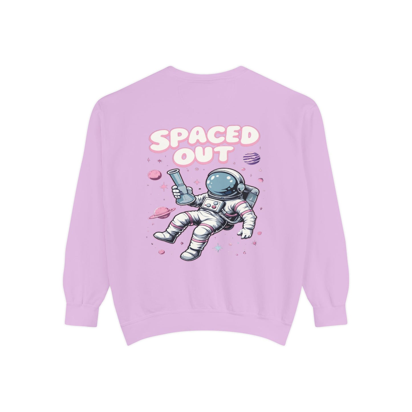 Spaced Out Garment-Dyed Crewneck
