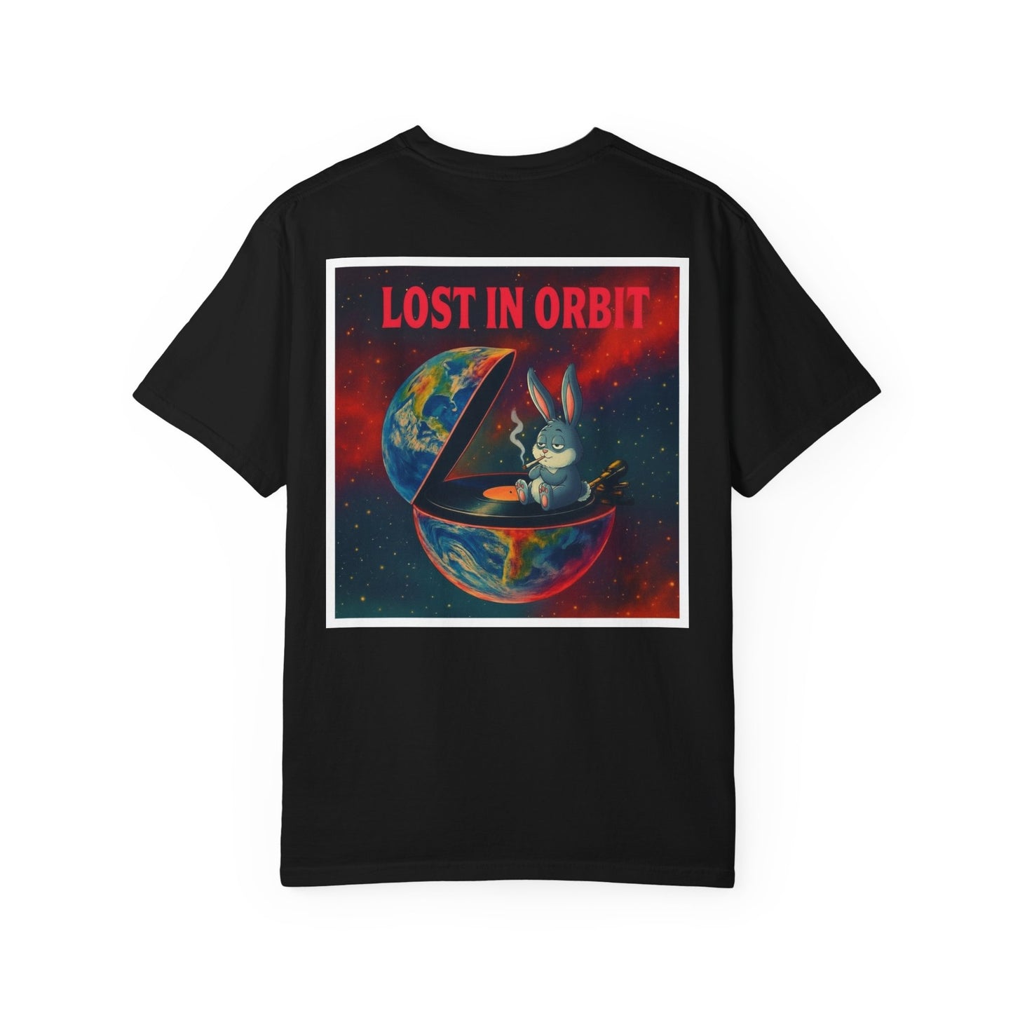 Lost in Orbit Unisex Garment-Dyed T-Shirt
