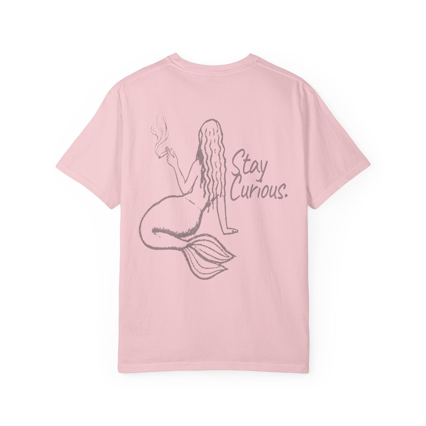 Curious Mermaid Garment-Dyed T-Shirt