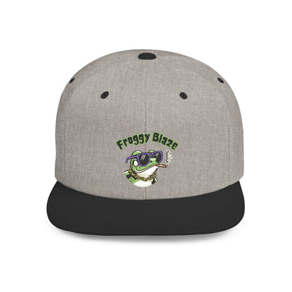 Froggy Blaze Embroidery Snapback