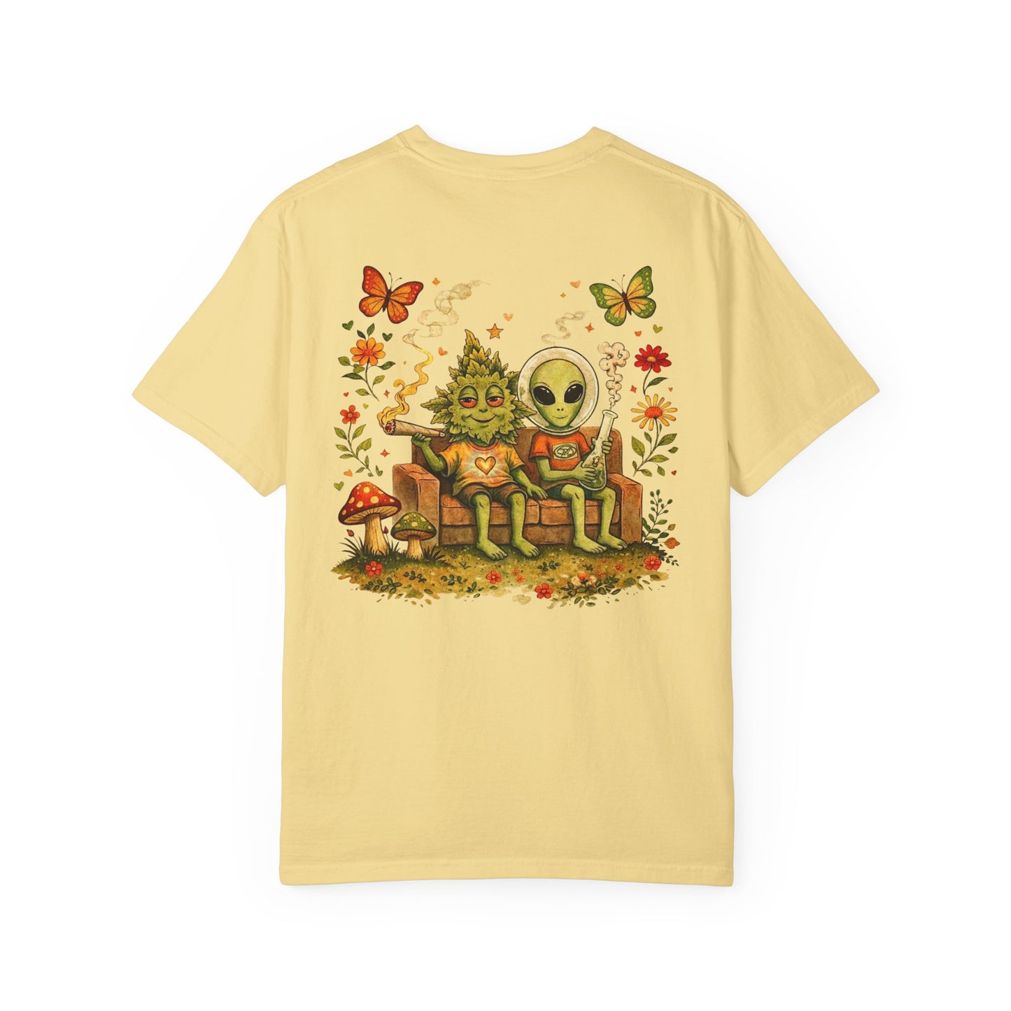 Alien Buddies Unisex Garment-Dyed T-Shirt