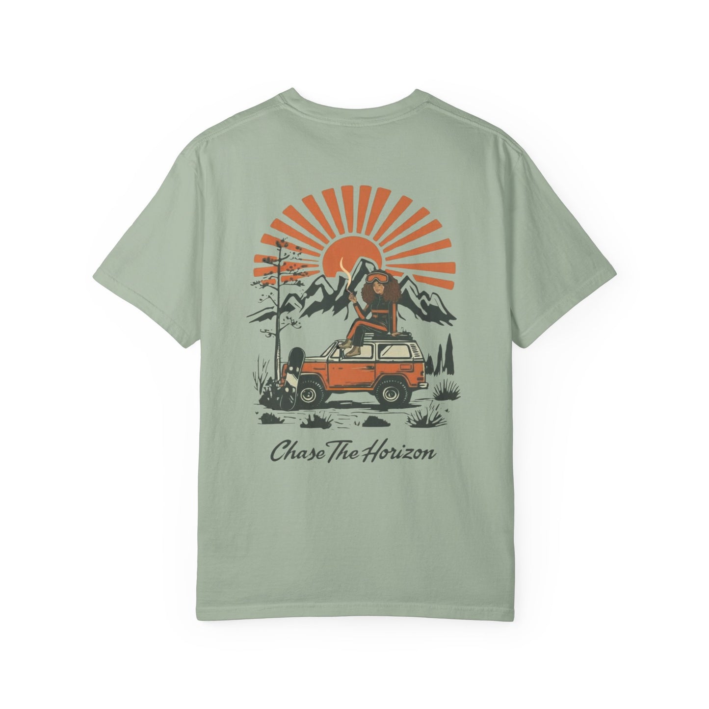 Chasin Horizons Garment-Dyed T‑Shirt